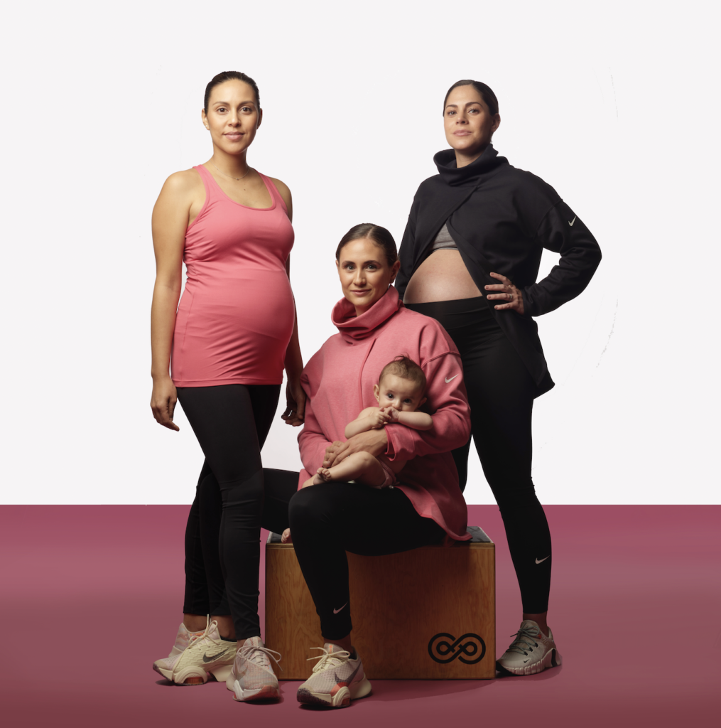 Outfits de la nueva colección Nike Maternidad.